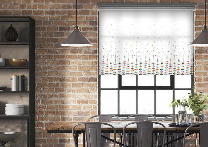 Vine, Multi - Twist&Fit Roller Blind - Image 3